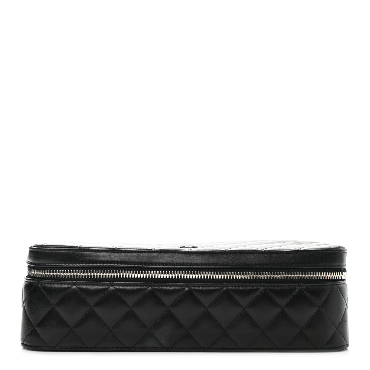 Chanel Lambskin Quilted Large Jewelry Case Black 1 of 8