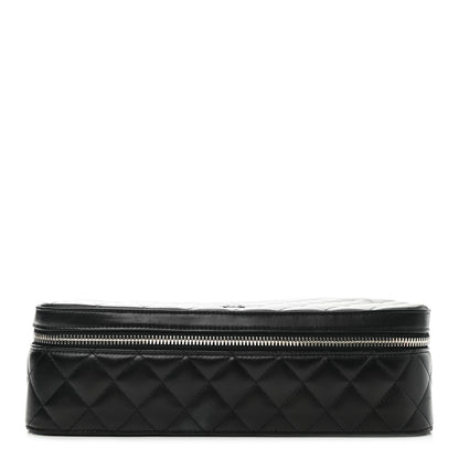 Chanel Lambskin Quilted Large Jewelry Case Black 1 of 8