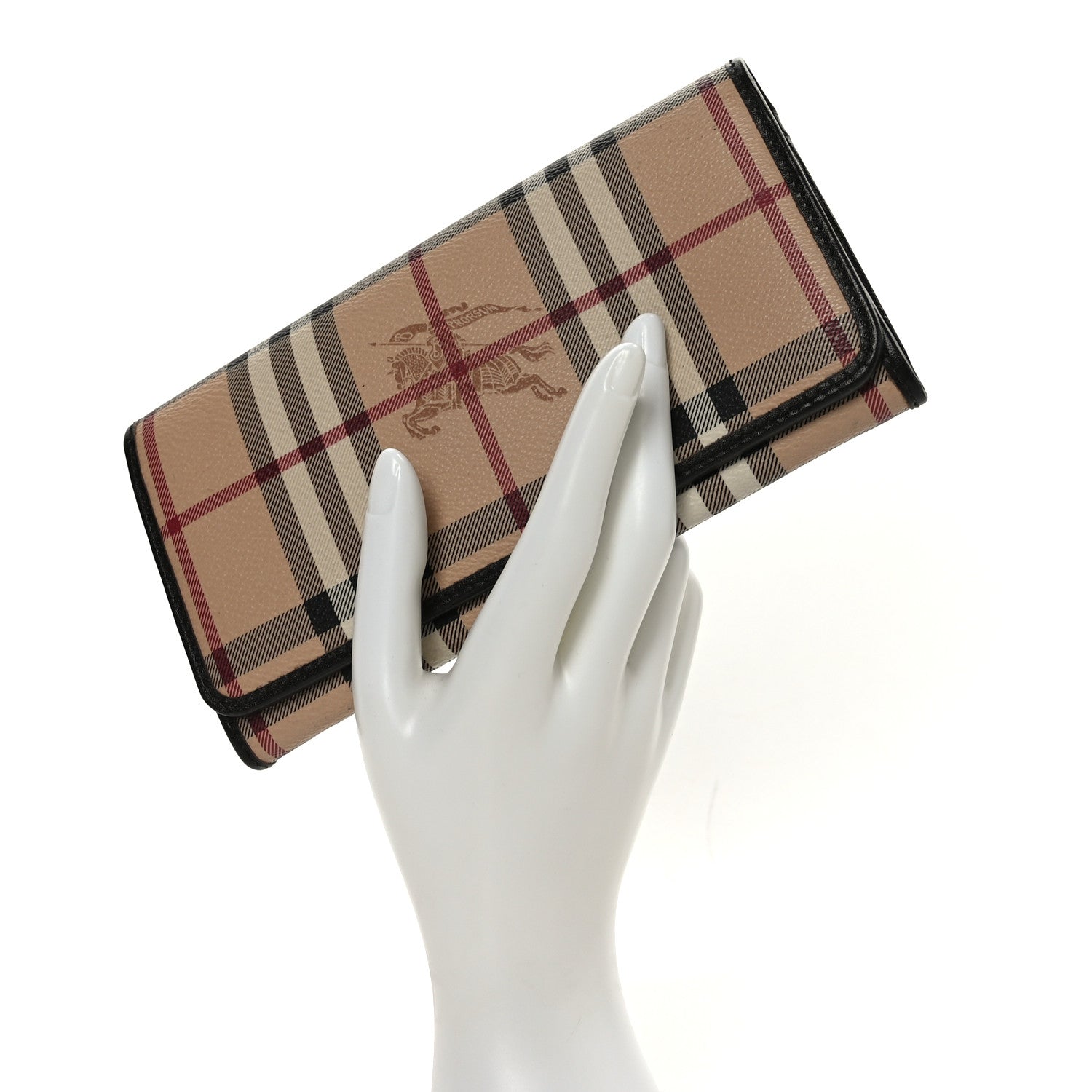 Burberry Haymarket Check Penrose Continental Wallet 2 of 9