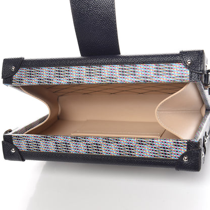 Louis Vuitton Calfskin Monogram LV Pop Petite Malle Blue 7 of 9