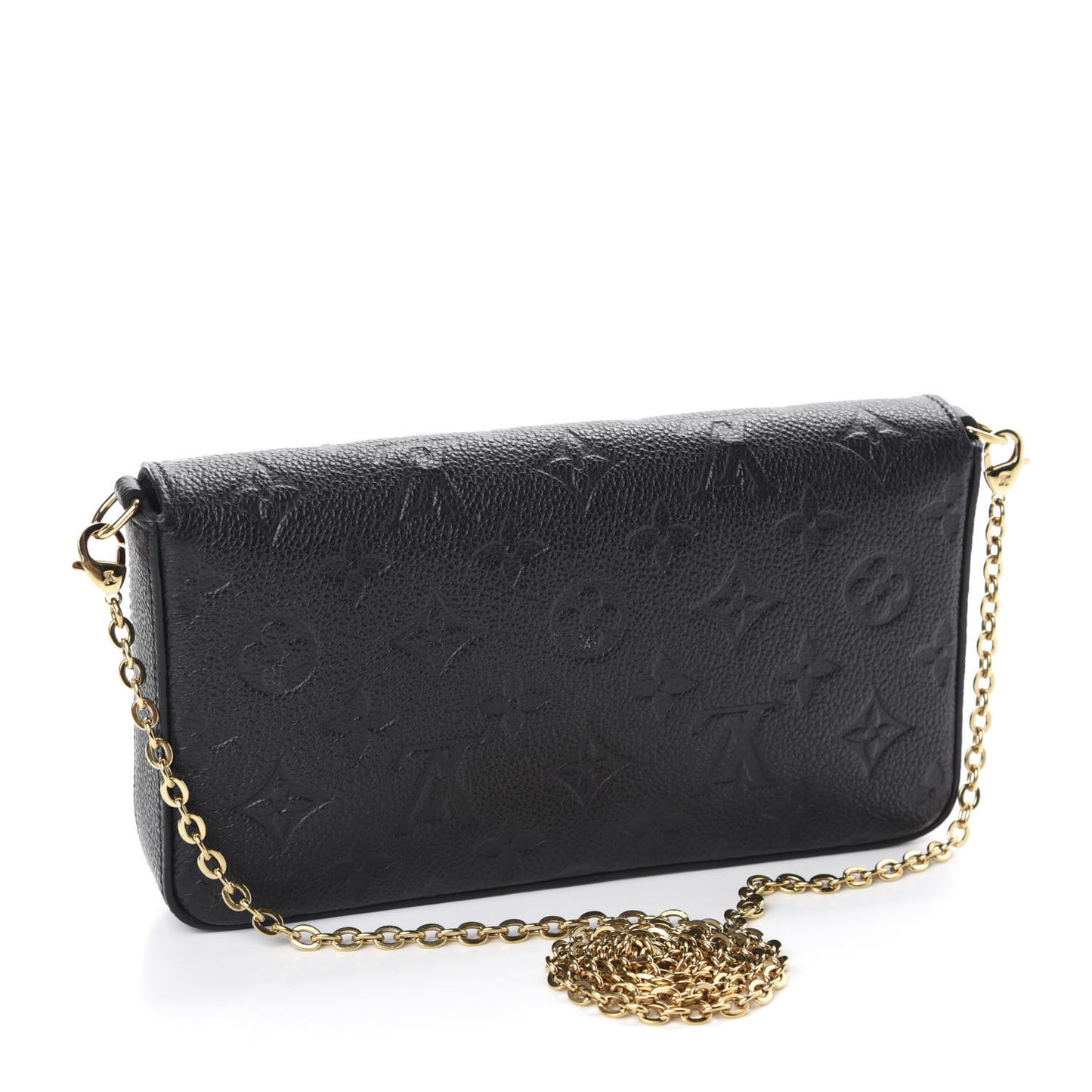 Empreinte Pochette Felicie Chain Wallet Black