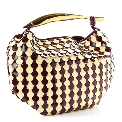 Bottega Veneta Patent Nappa Small Sardine Bag Barolo Camo 2 of 9