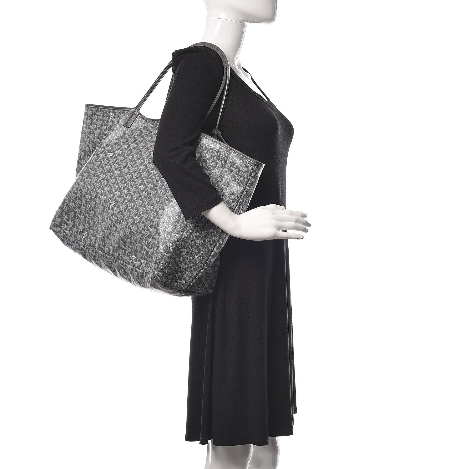 Goyard Goyardine Saint Louis GM Grey 2 of 16