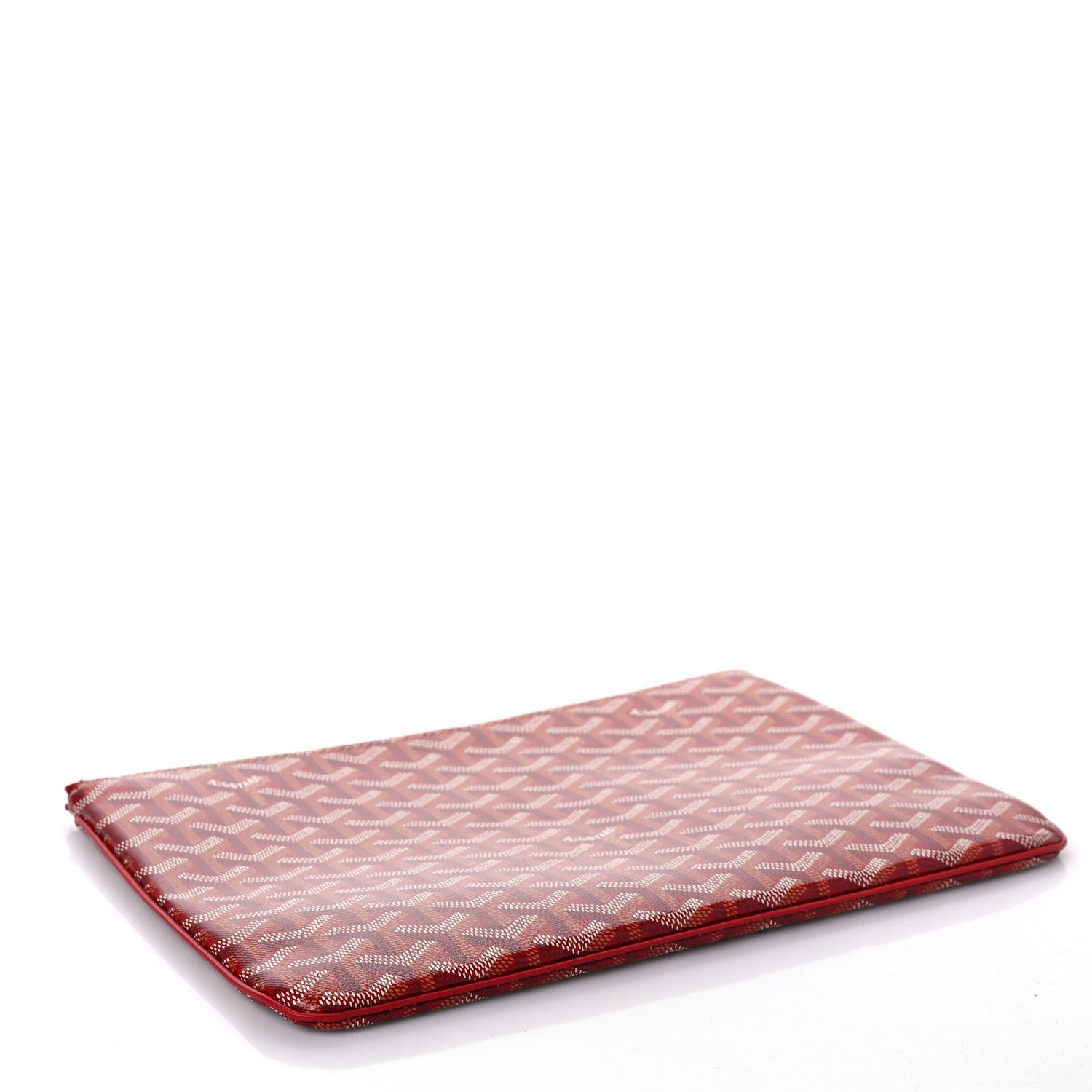 Goyard Goyardine Senat Pochette MM Red 4 of 9