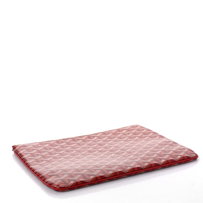 Goyard Goyardine Senat Pochette MM Red 4 of 9