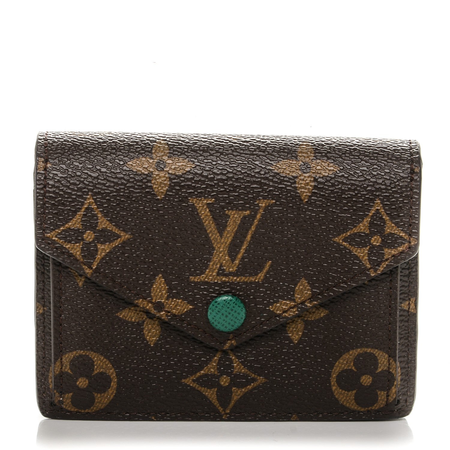 Louis Vuitton Monogram Compact Marie Wallet Vert 1 of 6