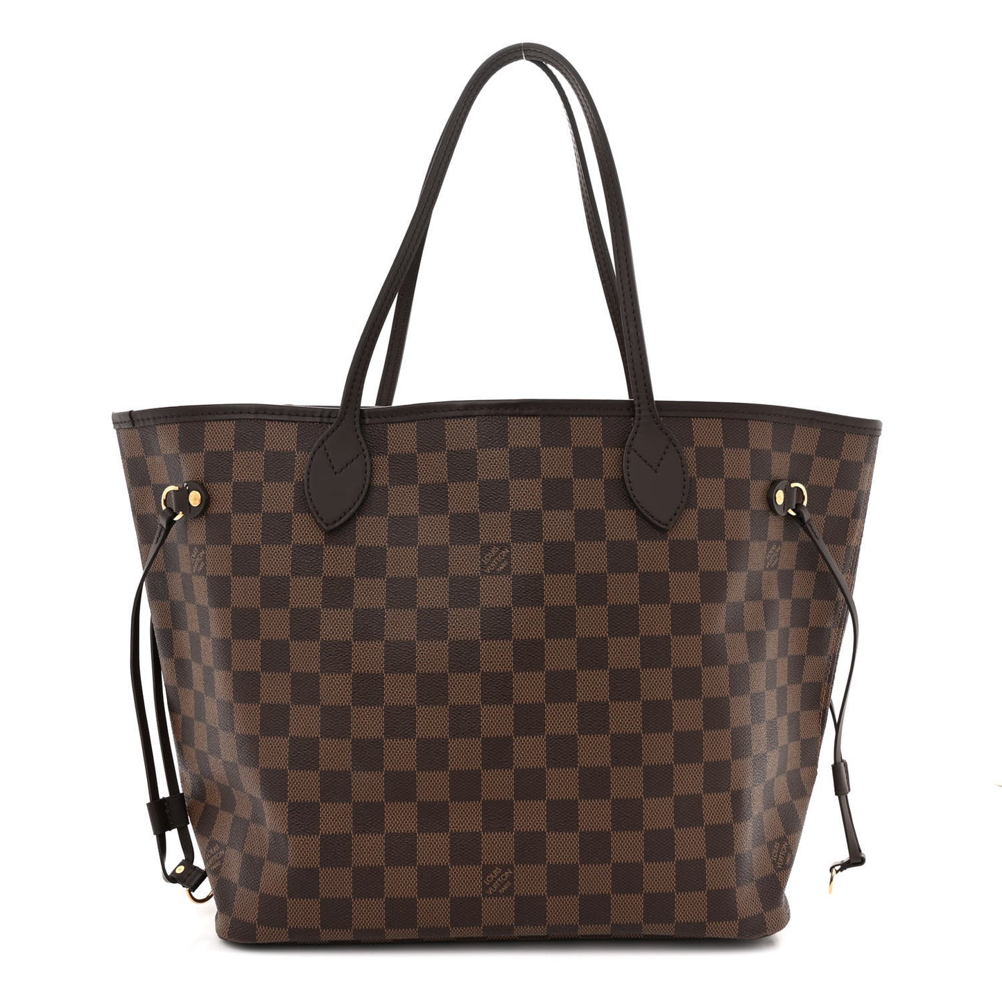 Damier Ebene Neo Neverfull MM Rose Ballerine