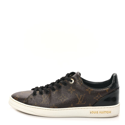 Louis Vuitton Patent Monogram Frontrow Sneakers 38 1 of 8