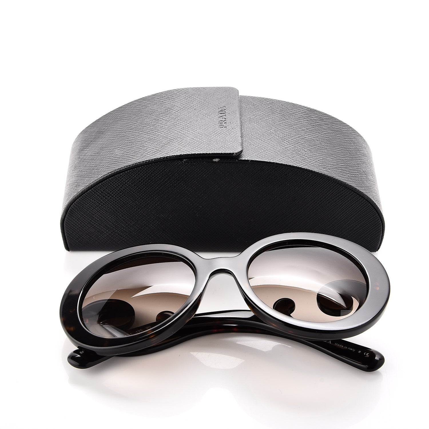 Prada Baroque Sunglasses SPR 27N Tortoise 7 of 7
