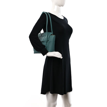 Bottega Veneta Goatskin Maxi Intrecciato Small Arco Linoleum 2 of 8