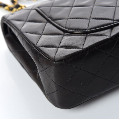 Chanel Lambskin Quilted Small Double Flap Black 14 of 18