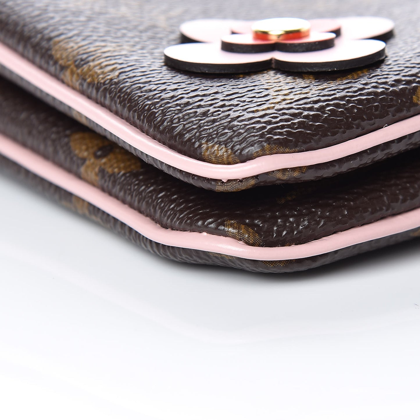 Monogram Blooming Flowers Double Zip Pochette