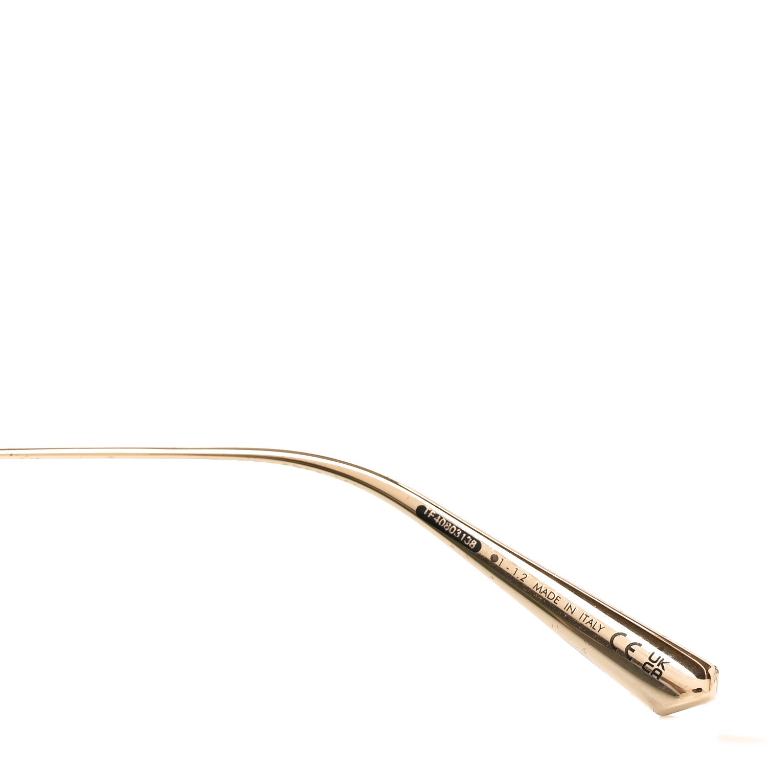 Christian Dior Metal MissDior B1U Butterfly Sunglasses Gold 5 of 7