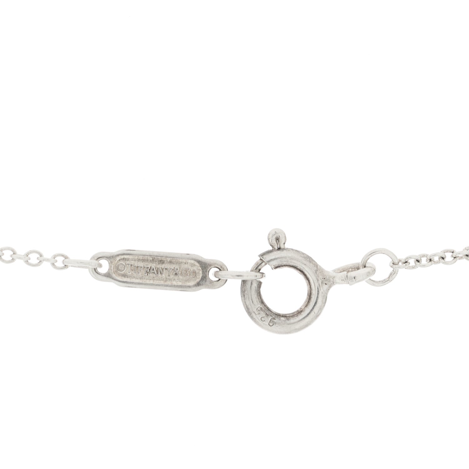 Tiffany Sterling Silver Paloma's Graffiti Arrow Pendant Necklace 5 of 5