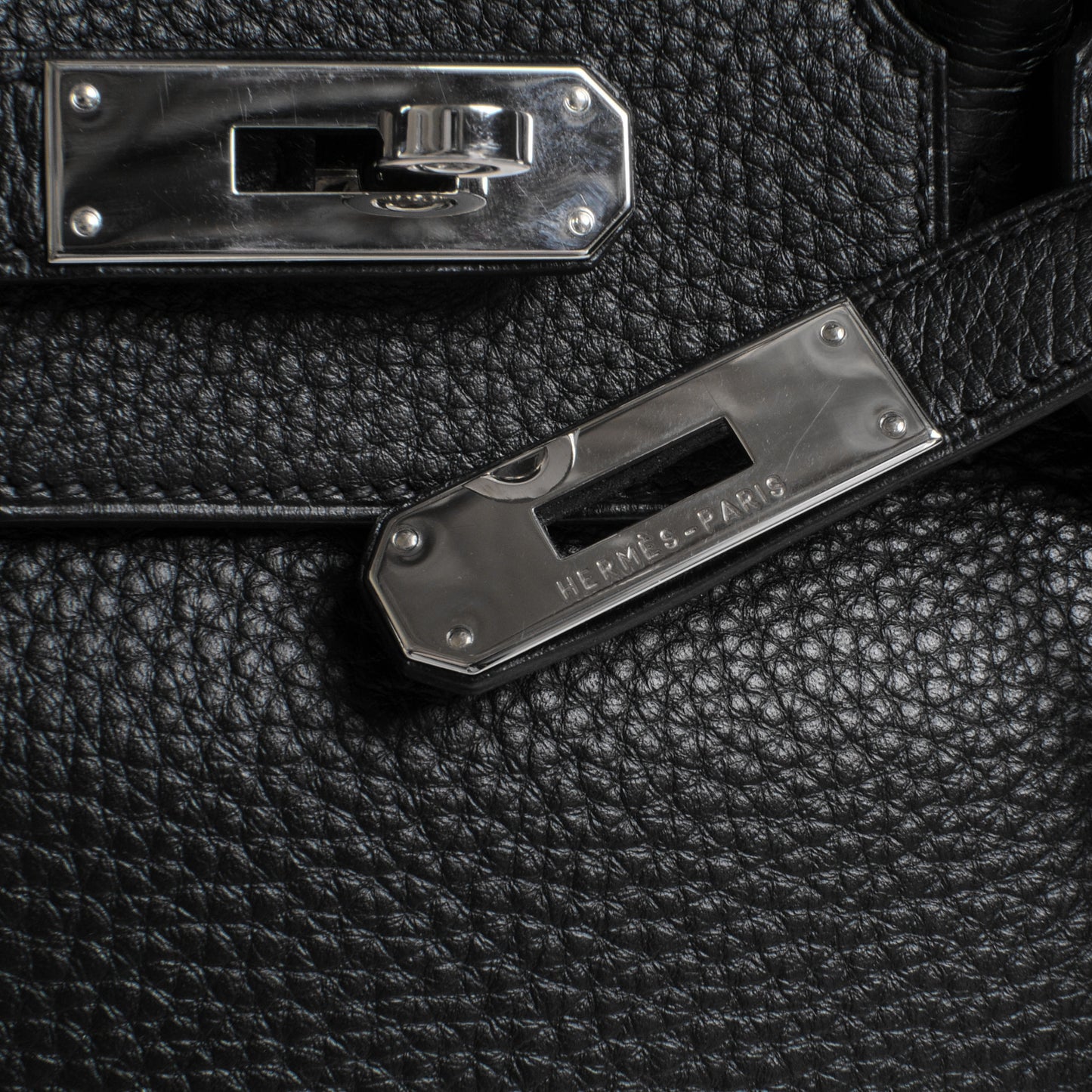 Taurillon Clemence Birkin 35 Black
