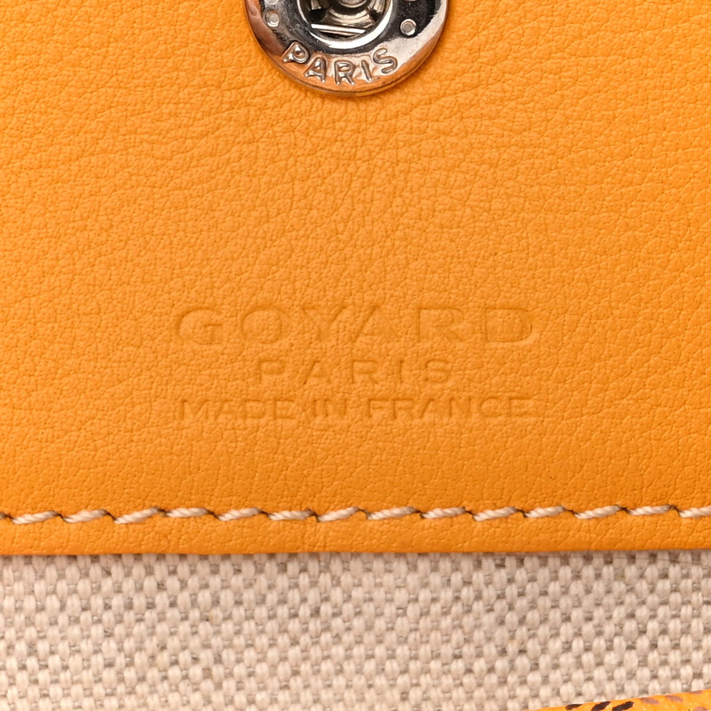 Goyardine Saint Louis PM Yellow
