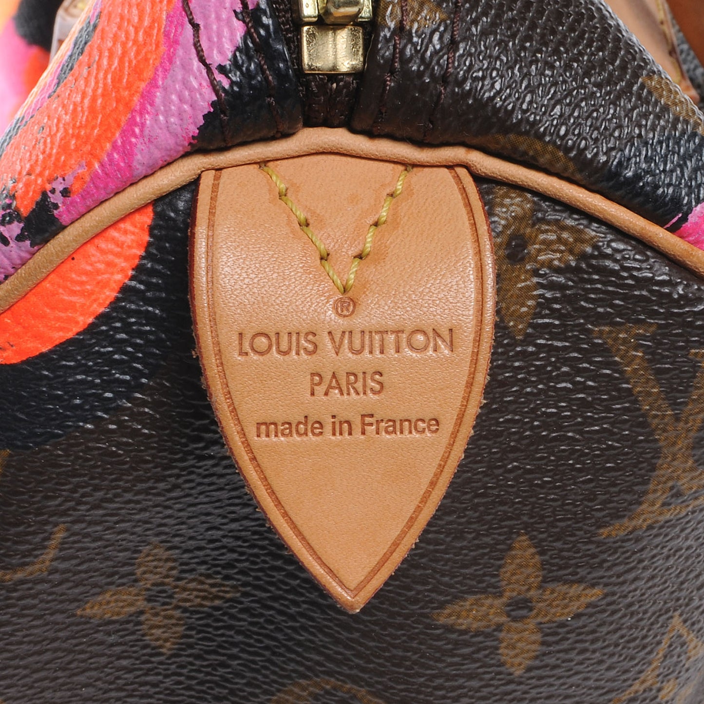 Monogram Roses Speedy 30