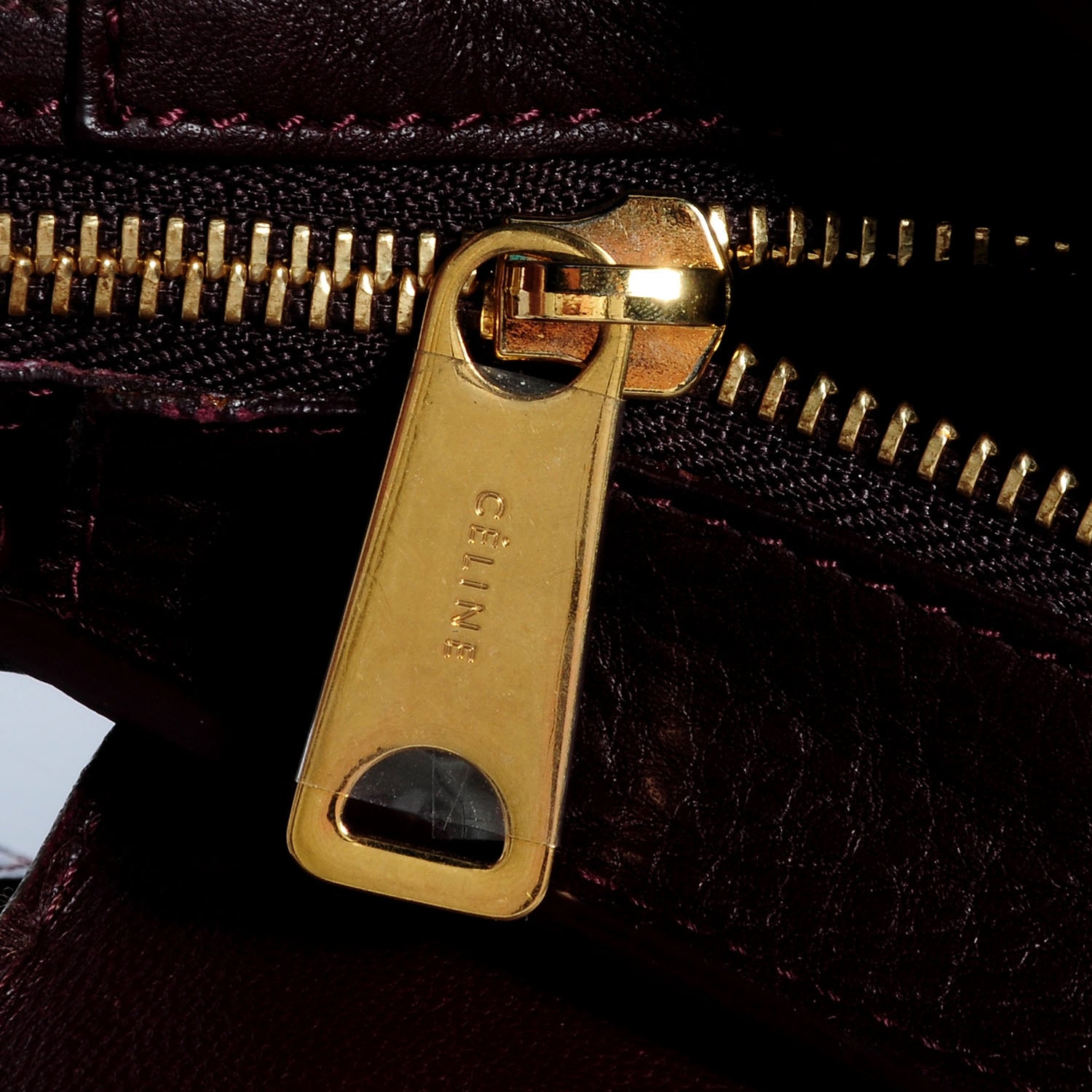 Celine Python and Suede Medium Trapeze Khaki 11 of 11