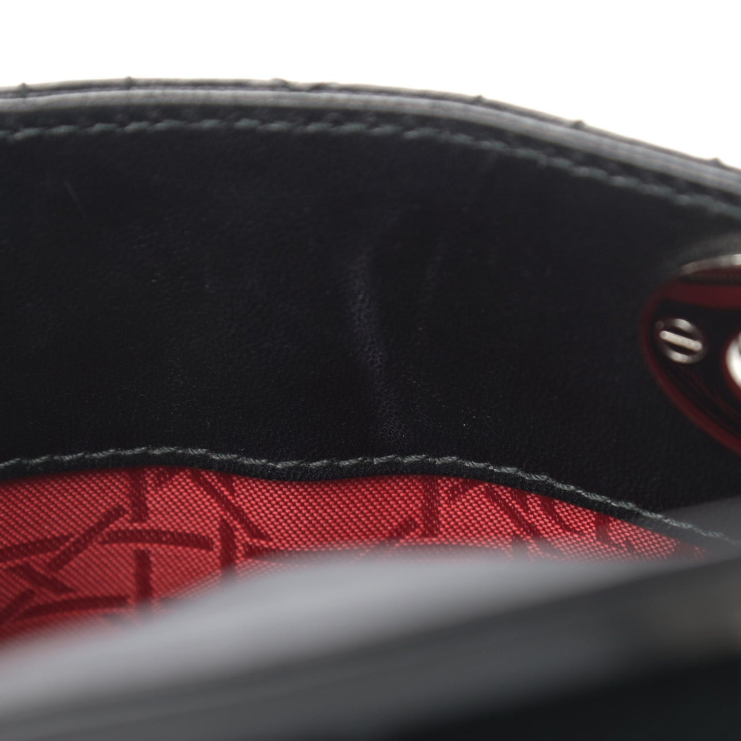 Lambskin Cannage Mini Lady Dior Black