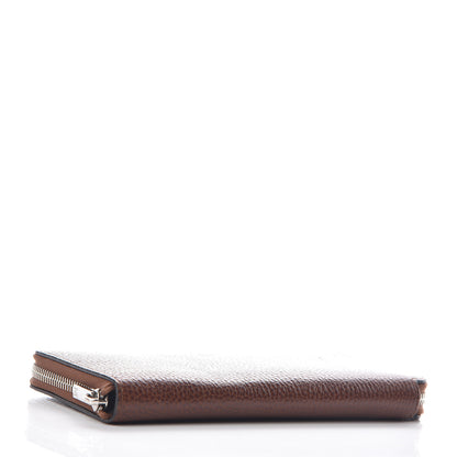 Mulberry Natural Grain Leather Zip Around Wallet Oak 5 of 9