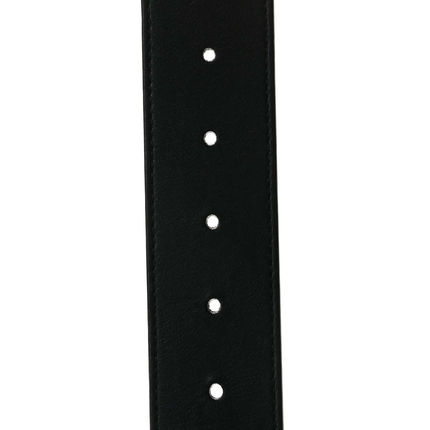 Gucci Calfskin Double G 40mm Belt 80 32 Black 4 of 5