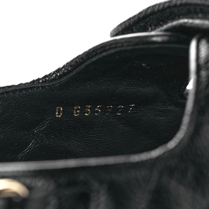 Chanel Grained Calfskin Velcro Dad Sandals 41 Black 8 of 8