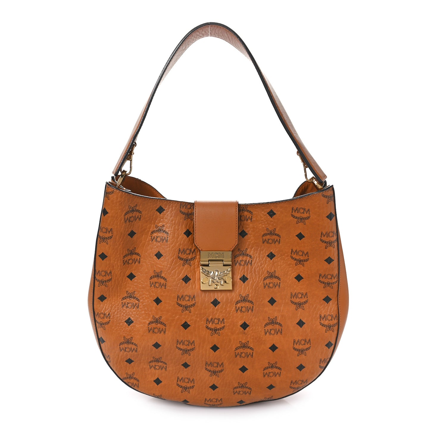 Visetos Large Patricia Hobo Cognac