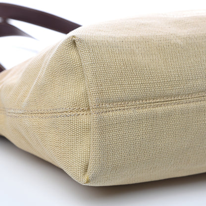 Chanel Straw Raffia Summer Tote Beige Brown 8 of 19