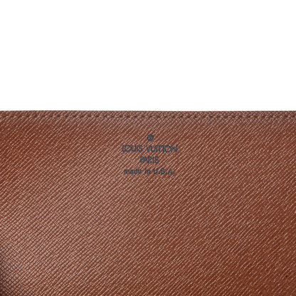 Louis Vuitton Monogram Simple Checkbook Holder Wallet Cover 6 of 7