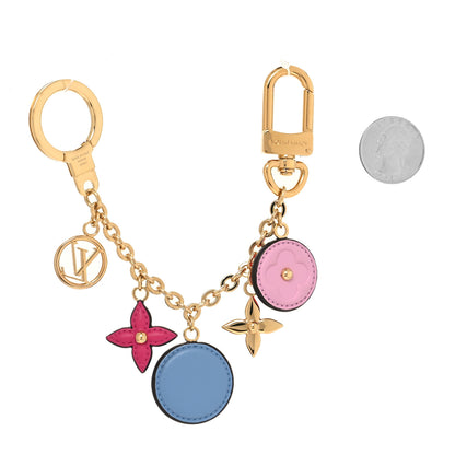 Louis Vuitton Preppy Flowers Bag Charm Chain Multicolor 2 of 4