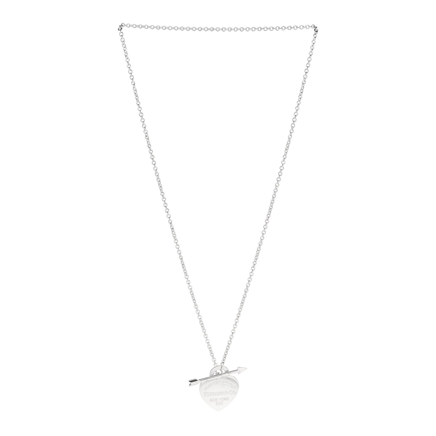 Sterling Silver Return to Tiffany Lovestruck Pendant Necklace