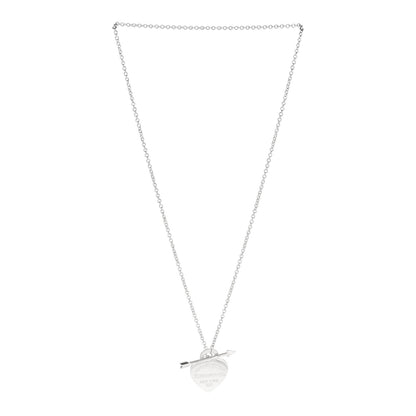 Tiffany Sterling Silver Return to Tiffany Lovestruck Pendant Necklace 3 of 6