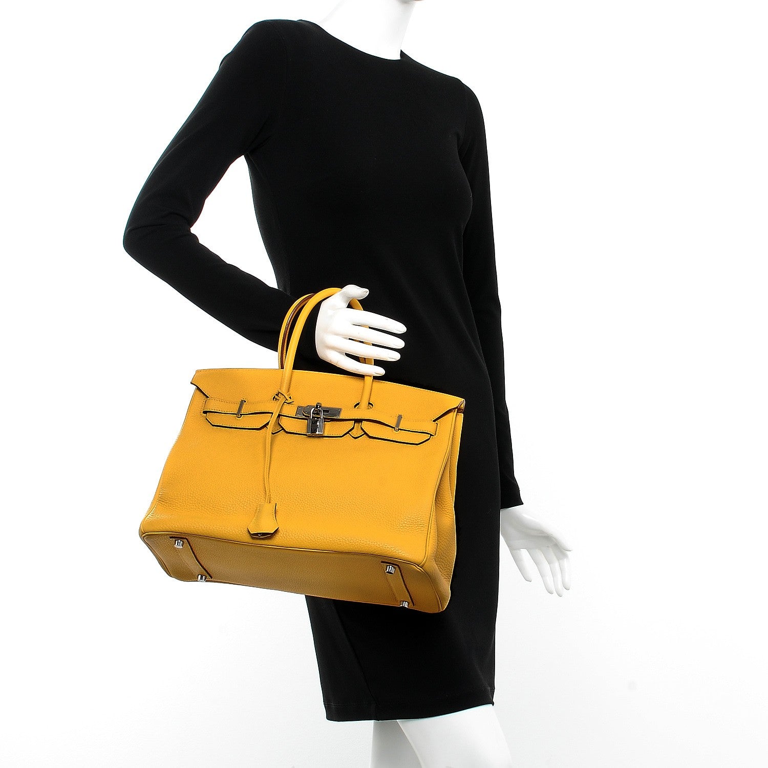 Hermes Togo Birkin 35 Soleil 2 of 38