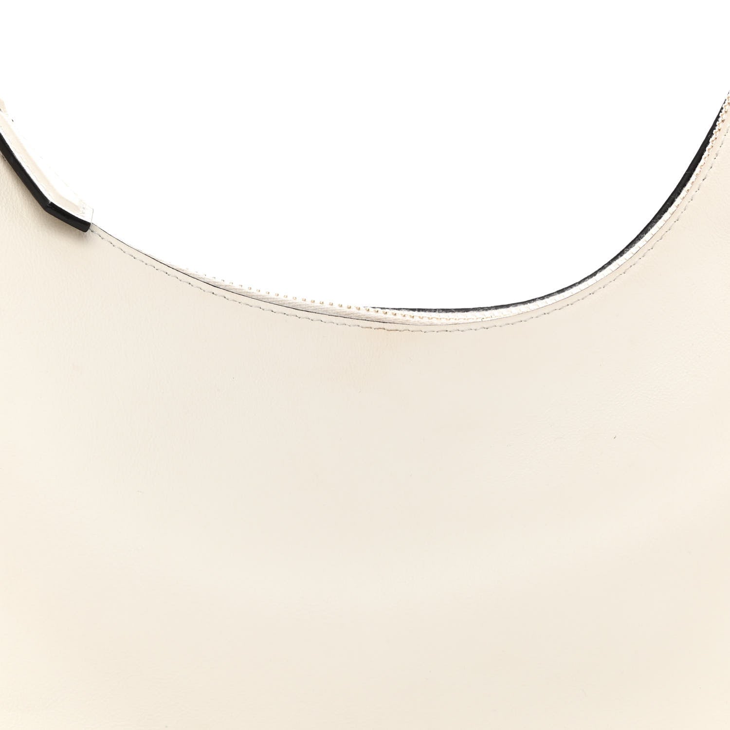 Fendi Vitello Grace Matte Small Fendigraphy Hobo Bag White Ice 8 of 10