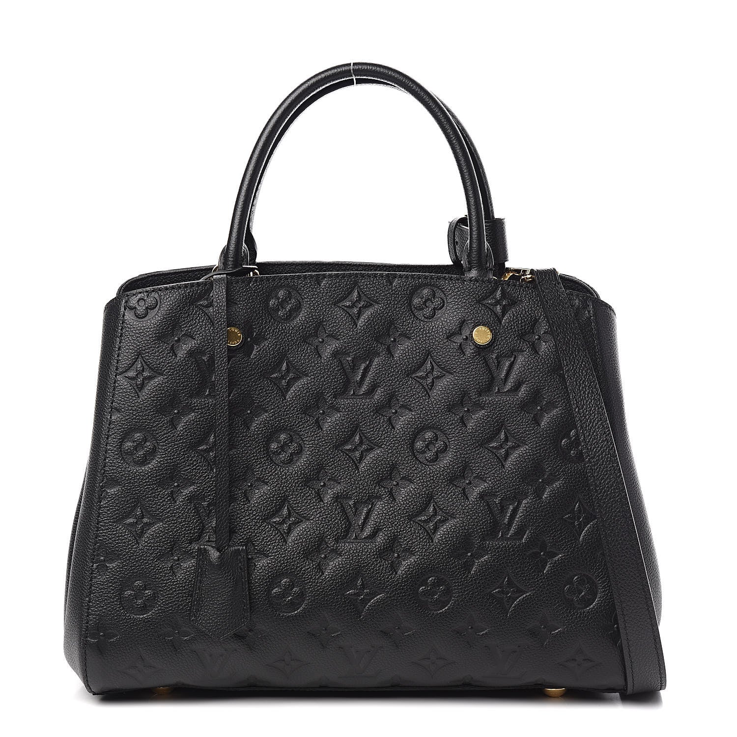 Louis Vuitton Empreinte Montaigne MM Black 1 of 12