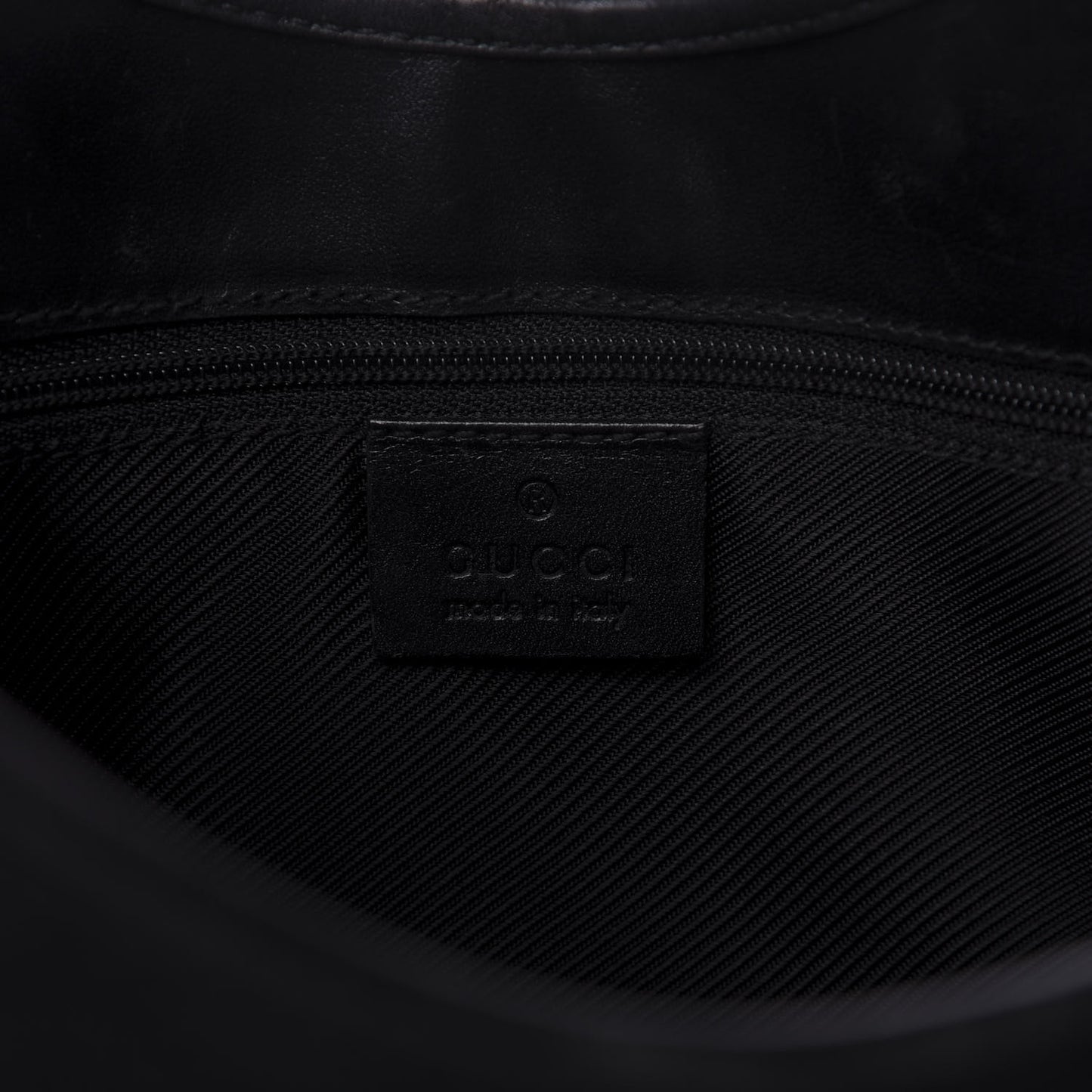 Monogram Bardot Shoulder Bag Black