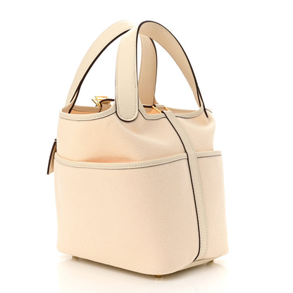 Hermes Toile Goeland Swift Cargo Picotin Lock 18 Nata 3 of 11