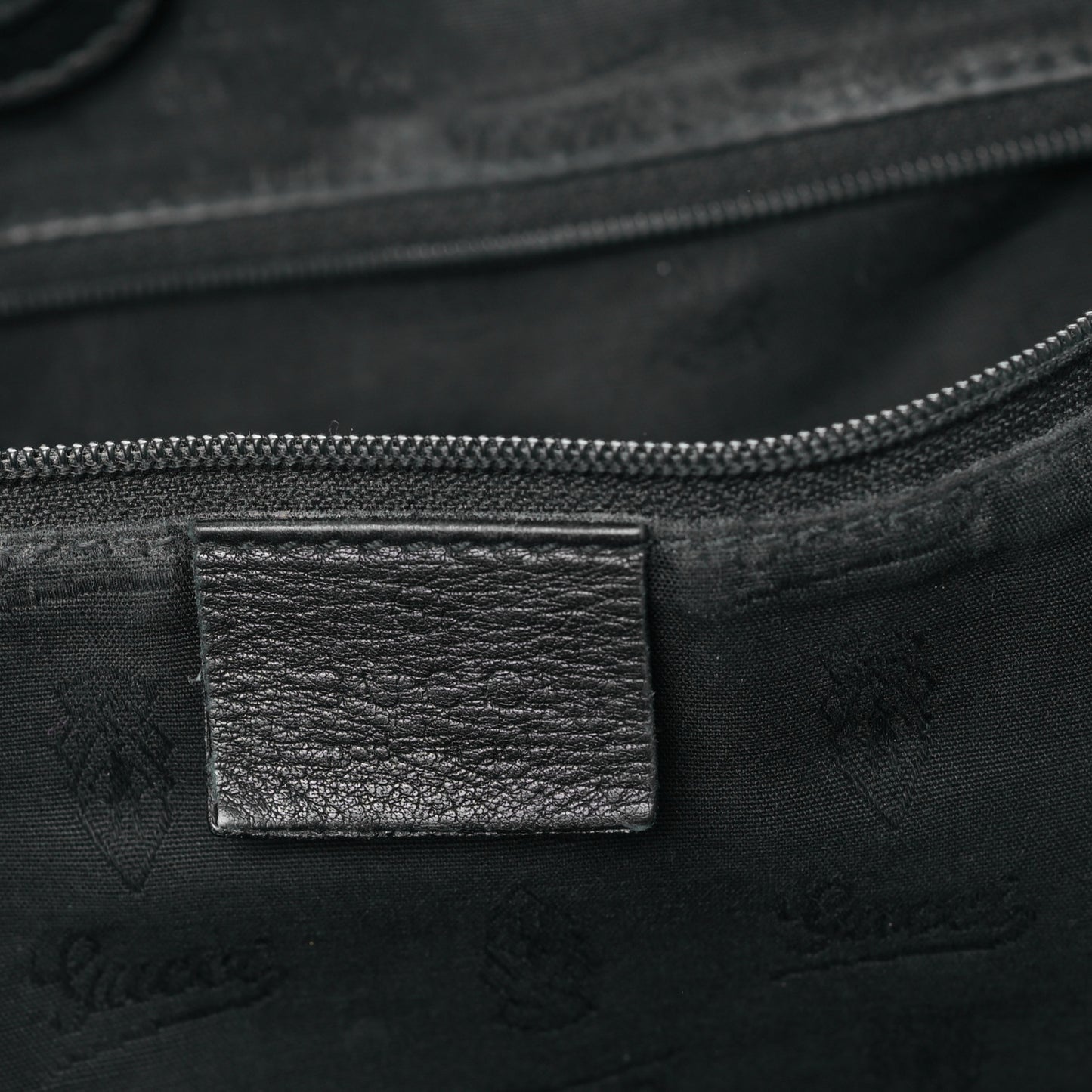 Guccissima Medium Sukey Tote Black