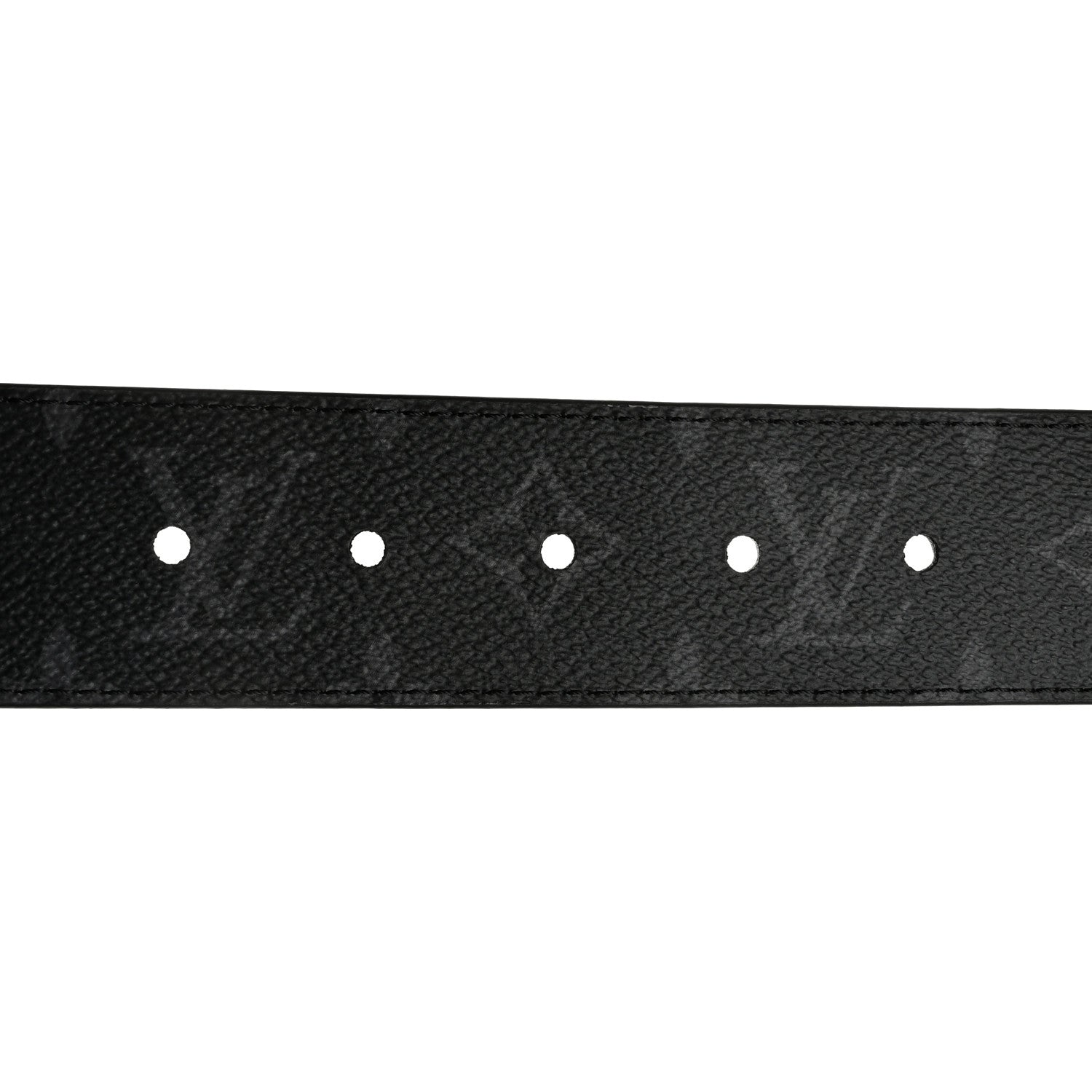 Louis Vuitton Monogram Eclipse Citizen 40mm Reversible Belt 95 38 White 5 of 7