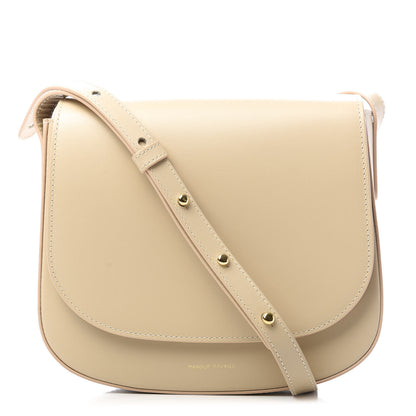 Mansur Gavriel Calfskin Flap Crossbody Bag Creme 1 of 8