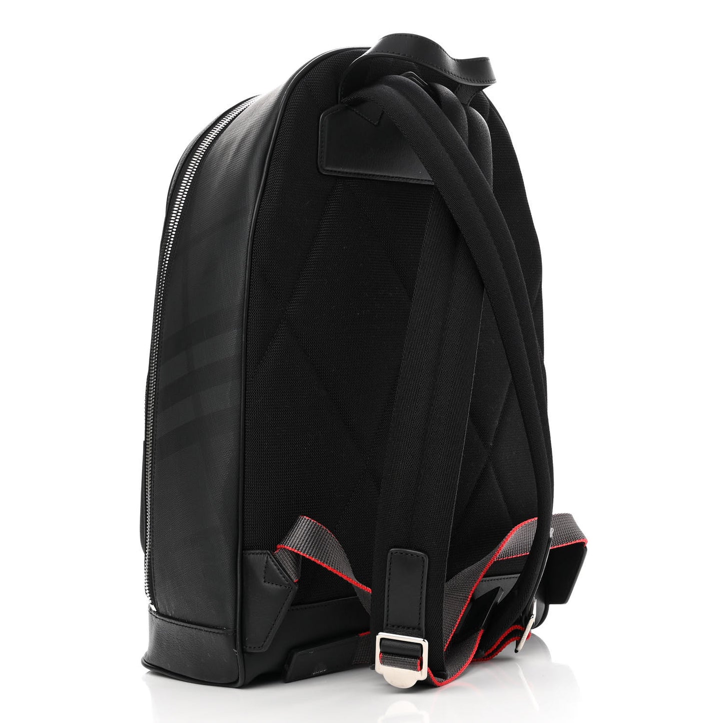 London Check Logo Rocco Backpack Charcoal