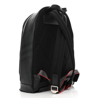 Burberry London Check Logo Rocco Backpack Charcoal 2 of 11