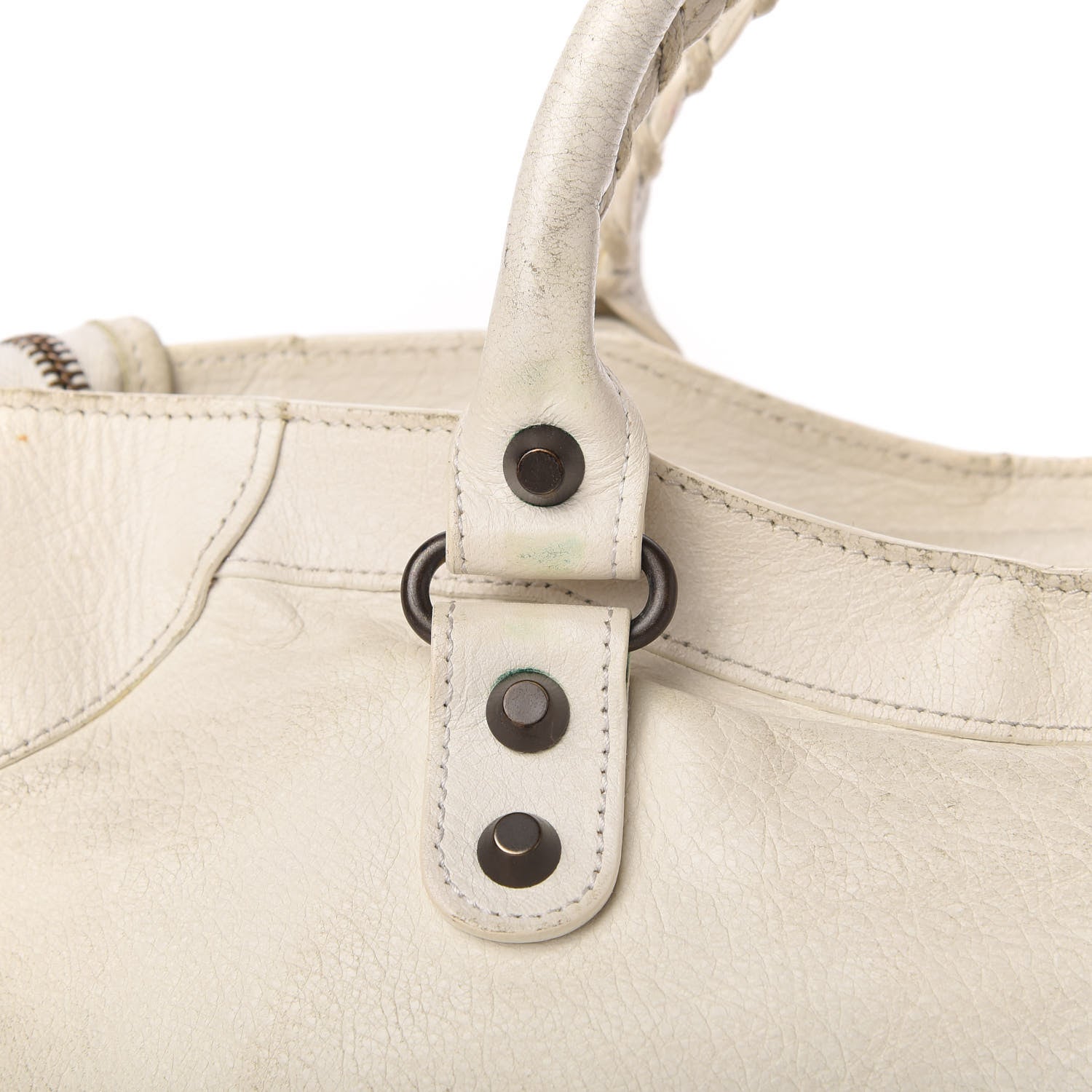 Balenciaga Agneau Classic Hardware City White Light 20 of 21