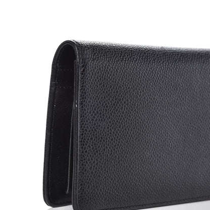 Chanel Caviar Timeless CC Yen Wallet Black 10 of 11