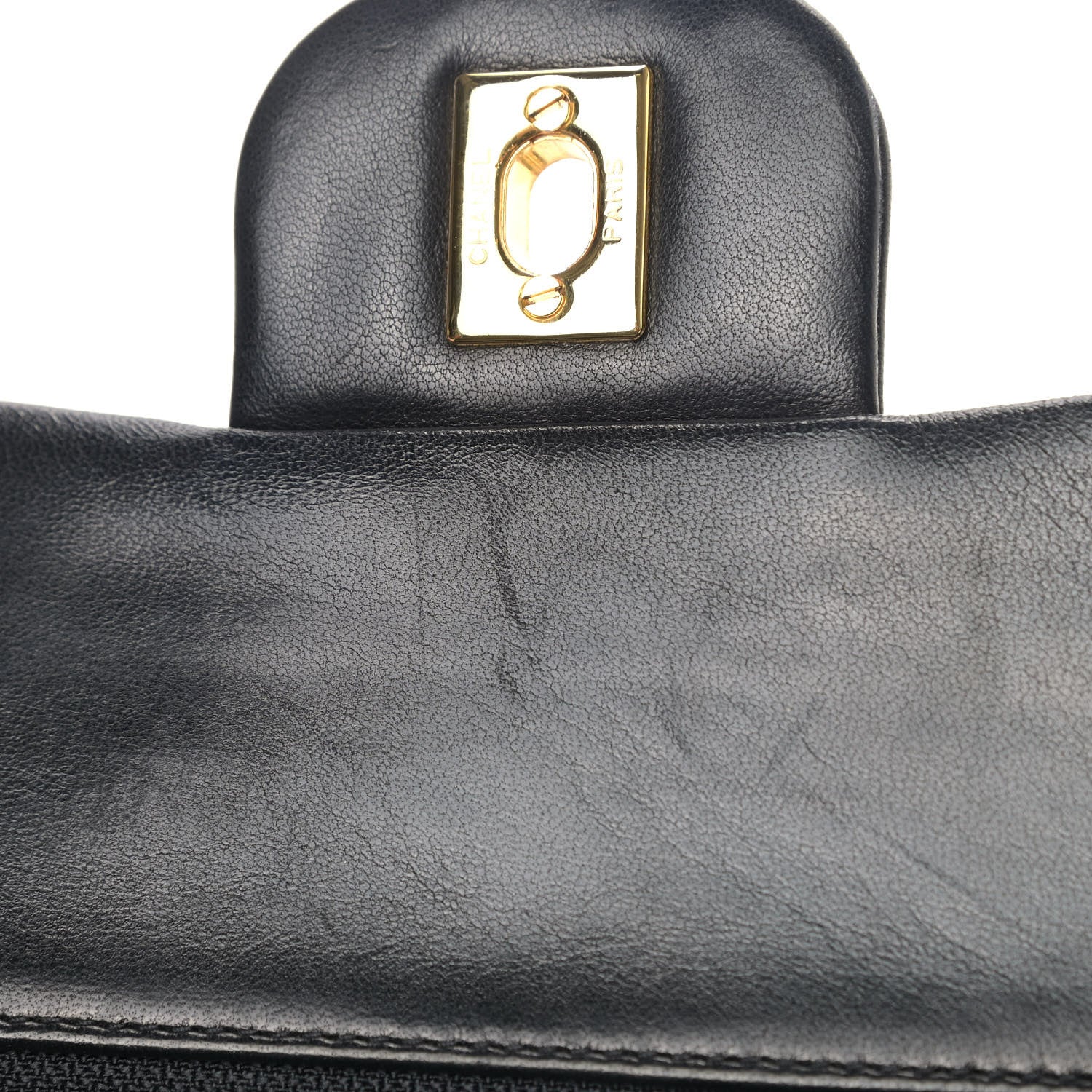 Chanel Lambskin Quilted Small Double Flap Black 12 of 12