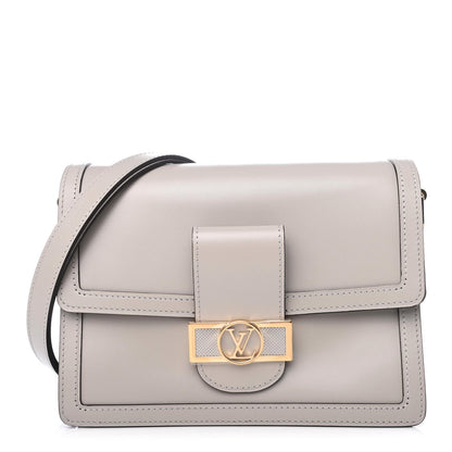 Louis Vuitton Smooth Calfskin Dauphine MM Galet 1 of 4