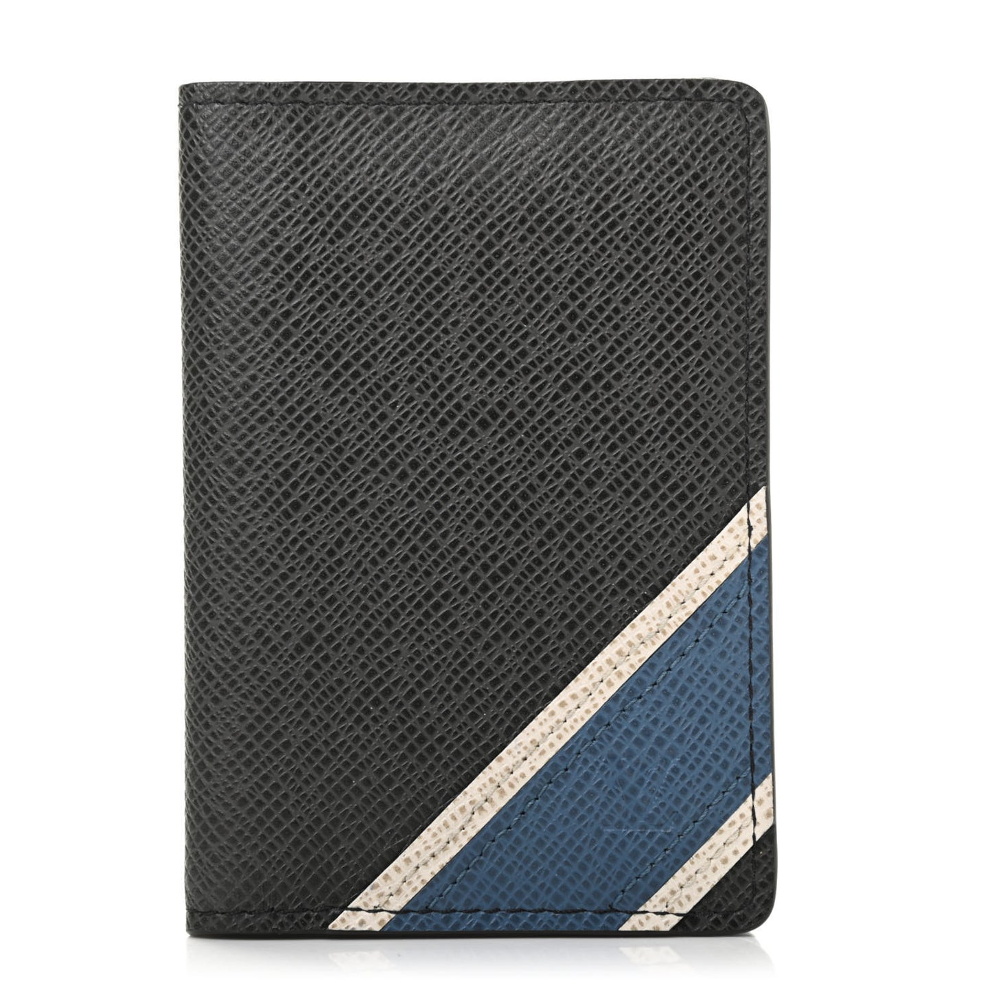 Taiga Stripe Pocket Organizer NM Black