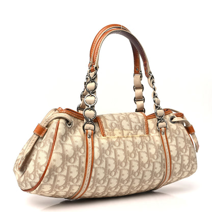 Christian Dior Monogram Romantique Trotter Shoulder Bag Beige 3 of 15
