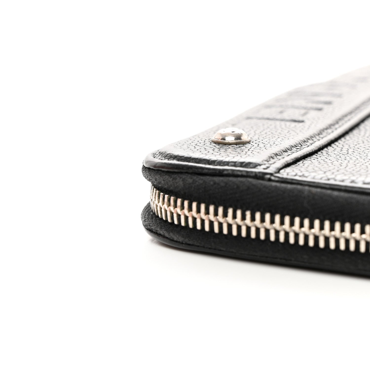 Chanel Caviar Outdoor Ligne Zip Around Wallet Black 18 of 18