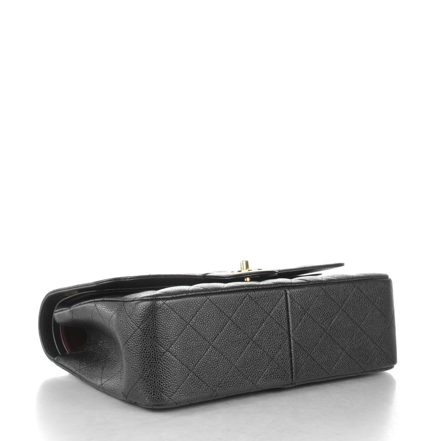 Chanel Caviar Quilted Jumbo Double Flap Black 4 of 8